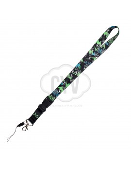 LANYARD Calaveras Verde